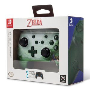 Nintendo Switch Controller Wired The Legend of Zelda 10ft USB New Sealed Green